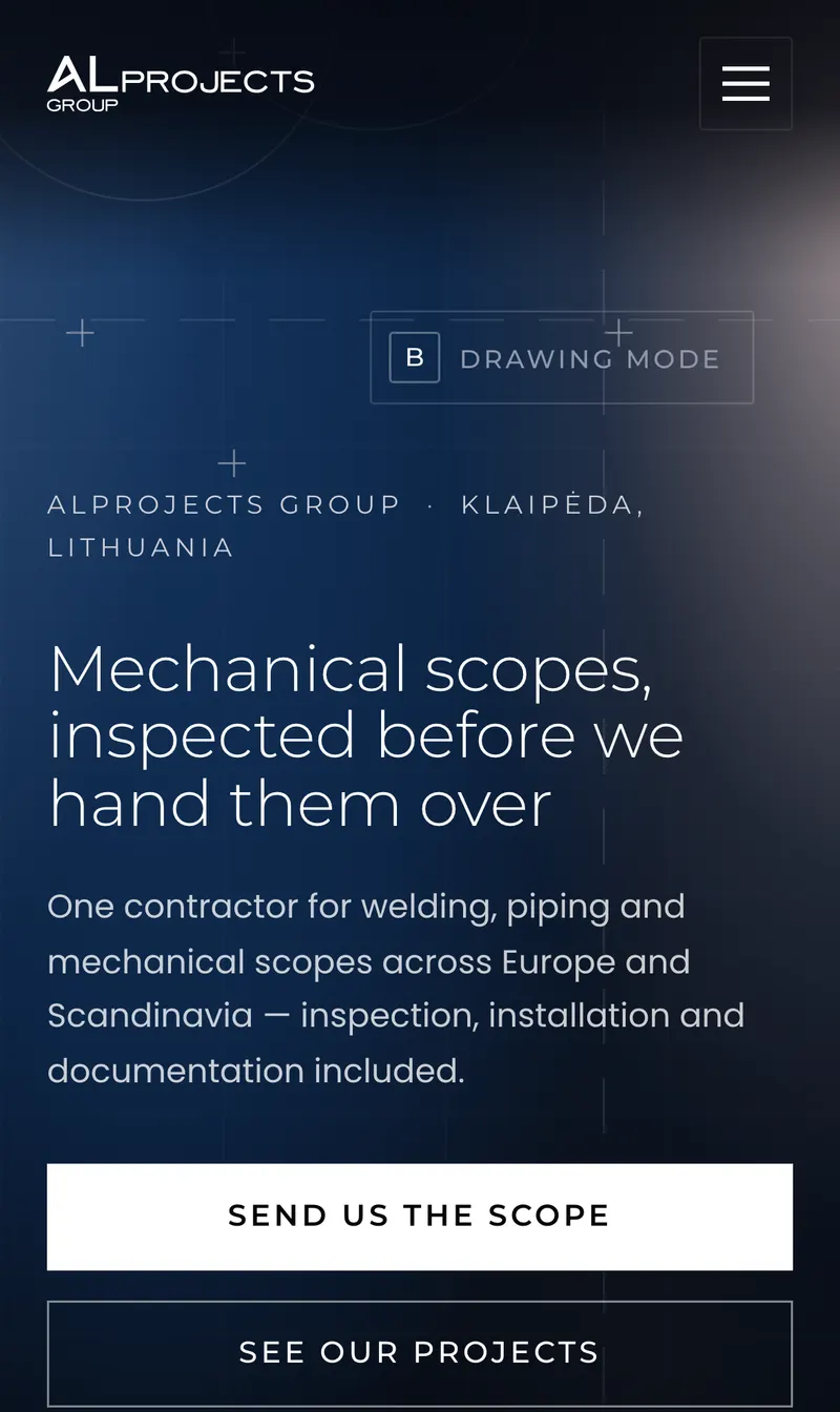 ALPROJECTS Group — frame 3