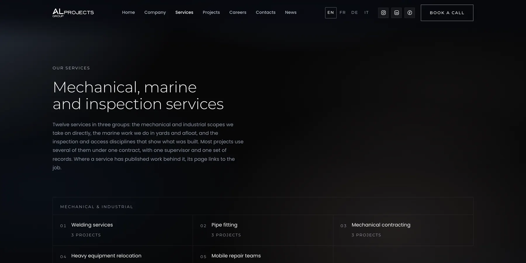 ALPROJECTS Group — frame 2