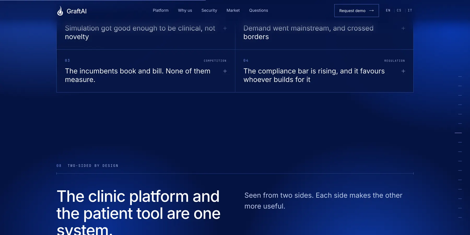 GRAFT AI Landing — frame 3