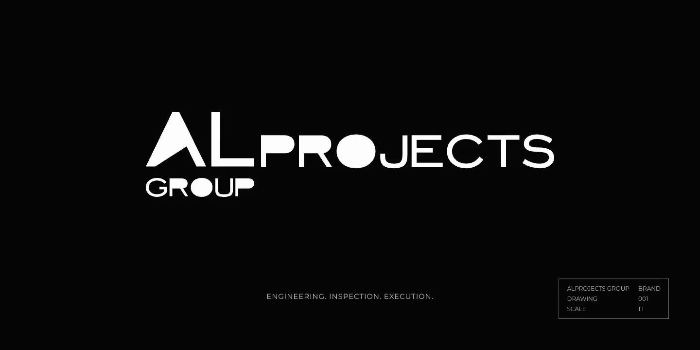 ALPROJECTS Group — Brand identity — Industrial & Offshore