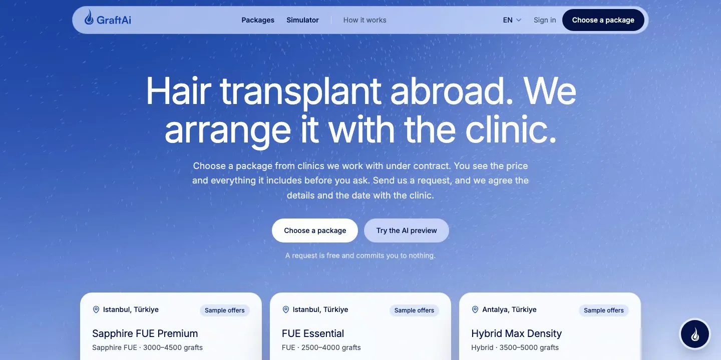 GRAFT AI — Patient platform — Healthcare / MedTech
